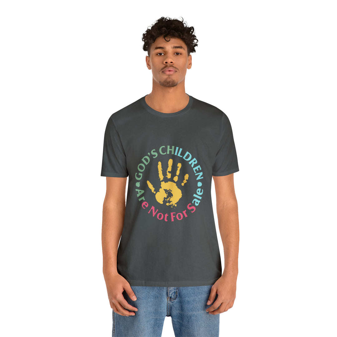 Gods children are not for sale-Unisex Jersey Short Sleeve Tee