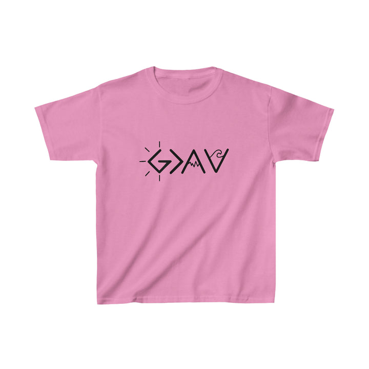 God Is Greater Kids Heavy Cotton™ Tee