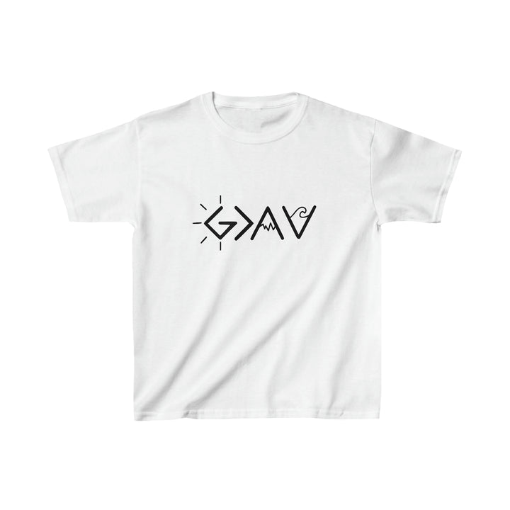 God Is Greater Kids Heavy Cotton™ Tee