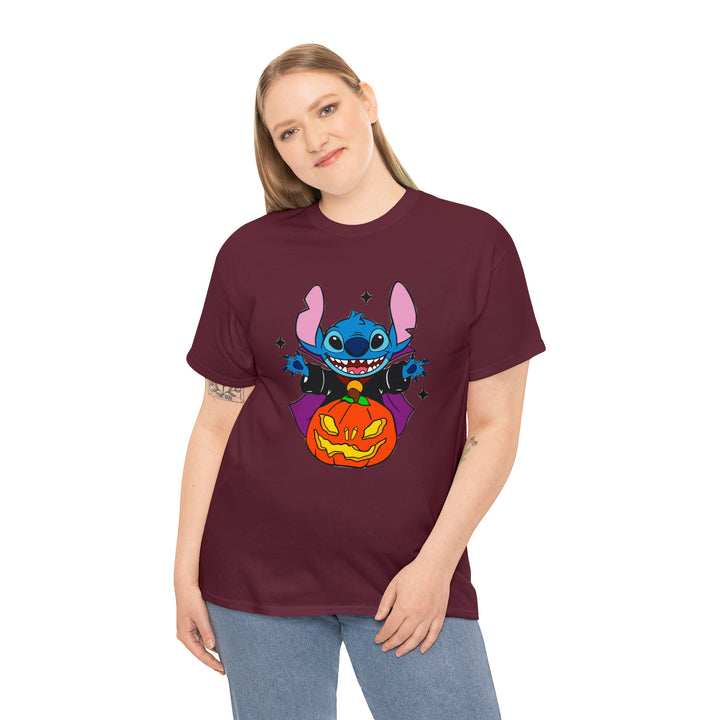 Stitch halloween-Unisex Heavy Cotton Tee