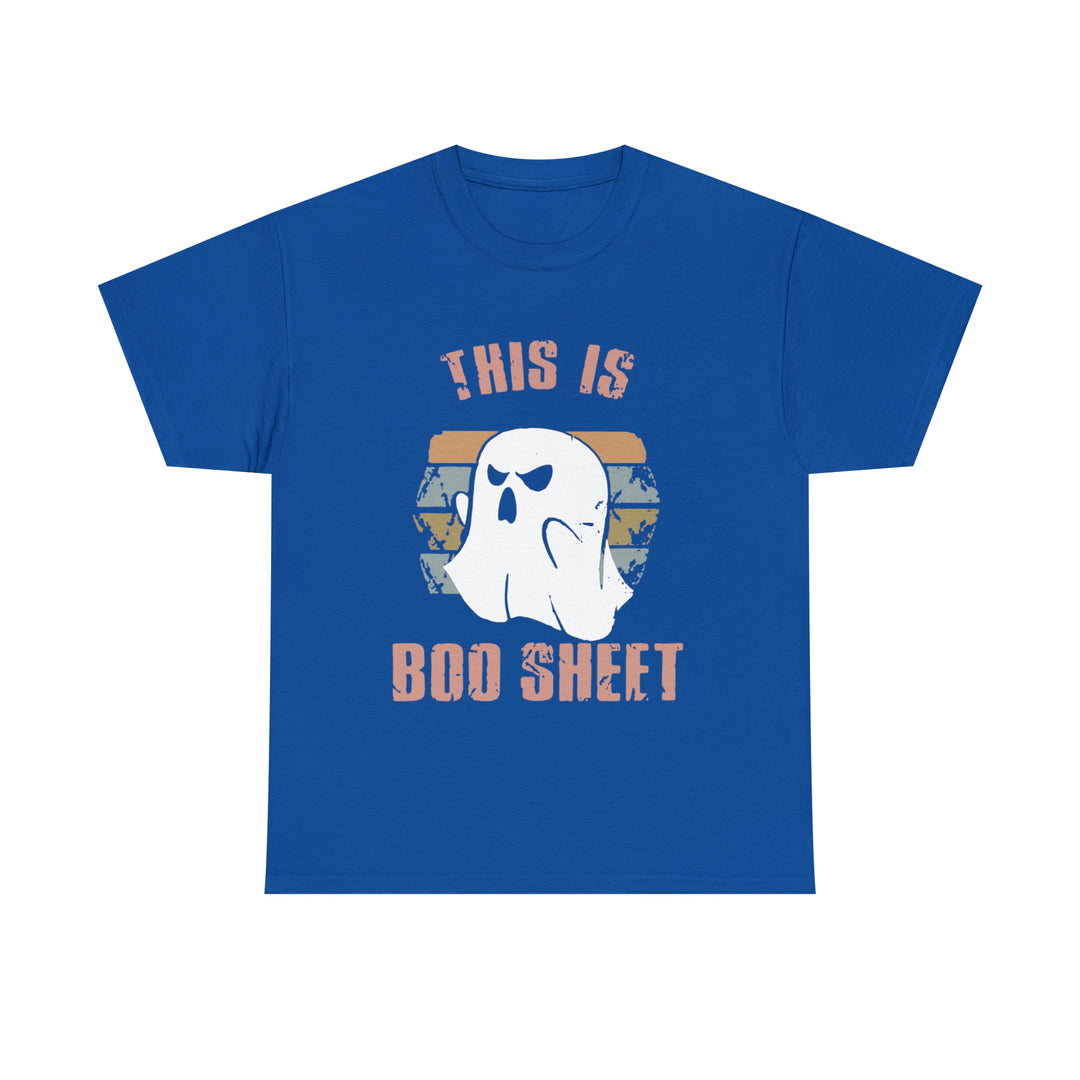 This is Boo Sheet-Unisex Heavy Cotton Tee
