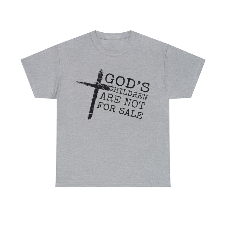 Gods children are not for sale-Unisex Heavy Cotton Tee