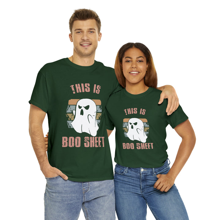 This is Boo Sheet-Unisex Heavy Cotton Tee