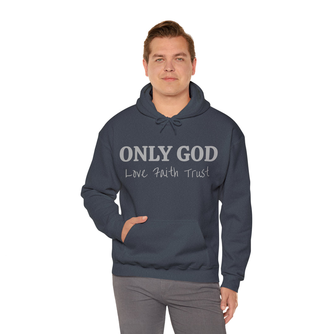 ONLY GOD-Unisex Heavy Blend™ Hooded Sweatshirt