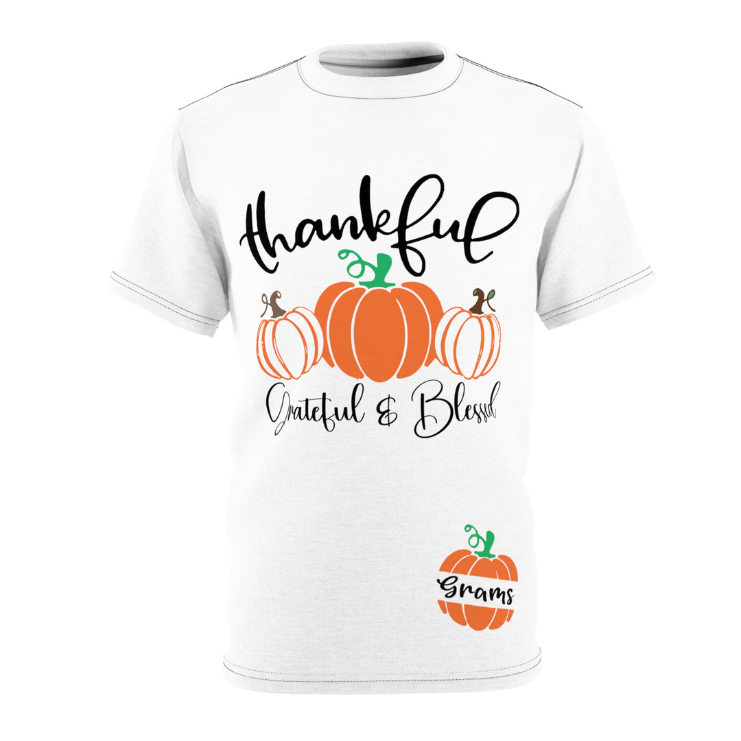 Thankful grams=Unisex Cut & Sew Tee (AOP)