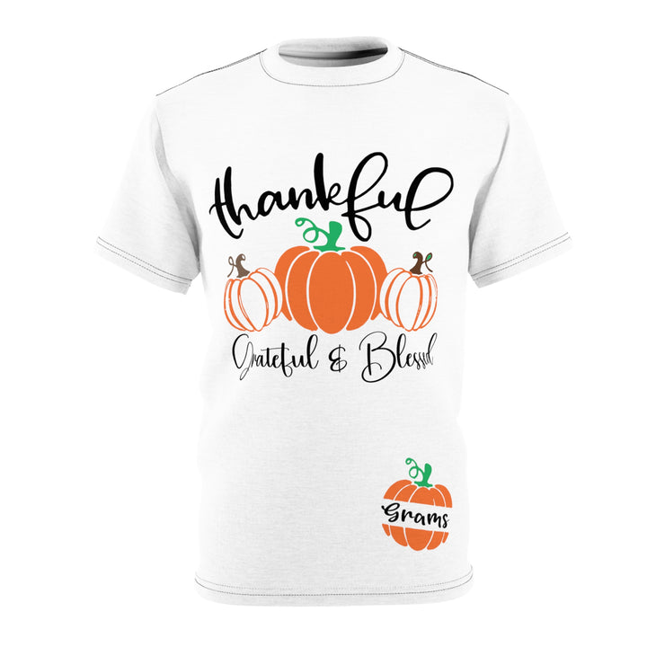 Thankful grams=Unisex Cut & Sew Tee (AOP)