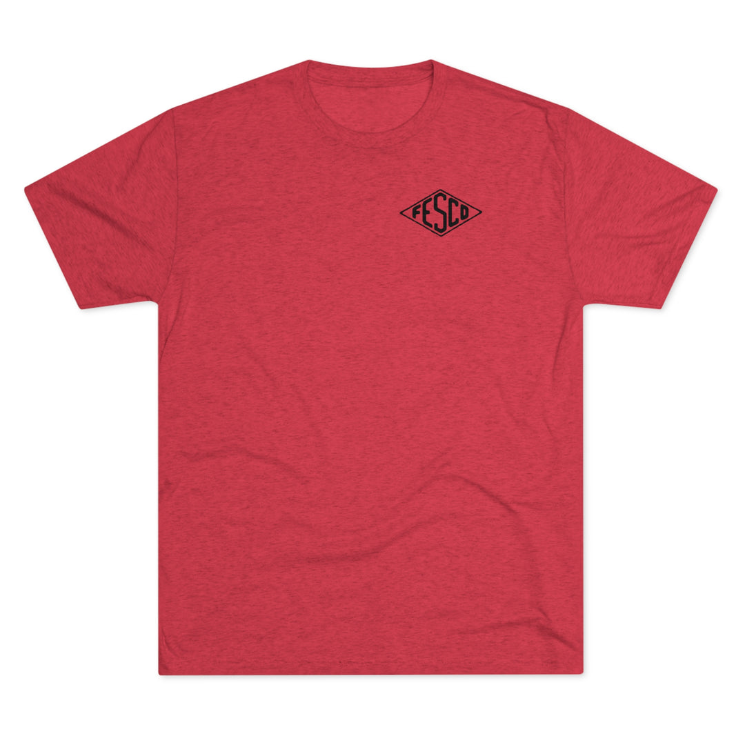 Fesco-Unisex Tri-Blend Crew Tee