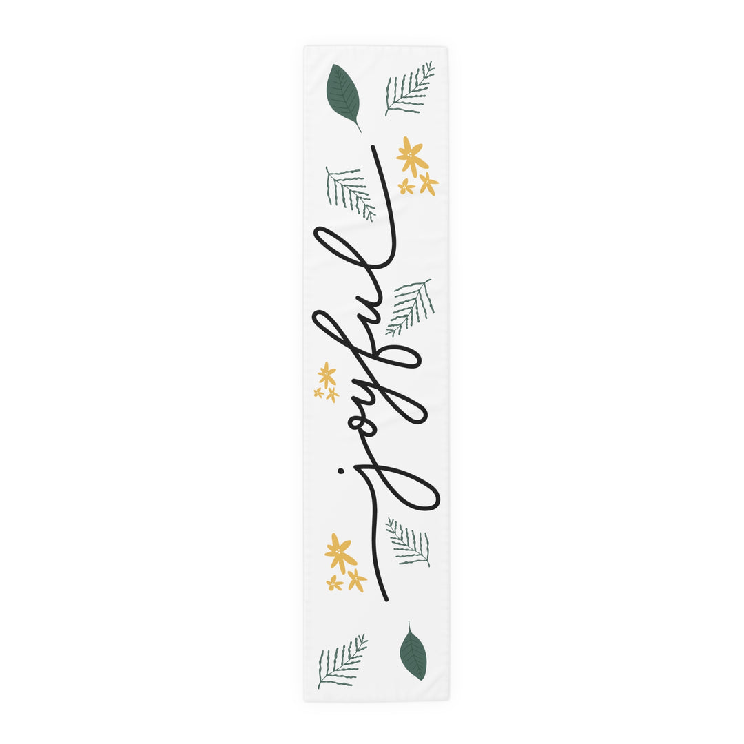 Joyful=Table Runner (Cotton, Poly)