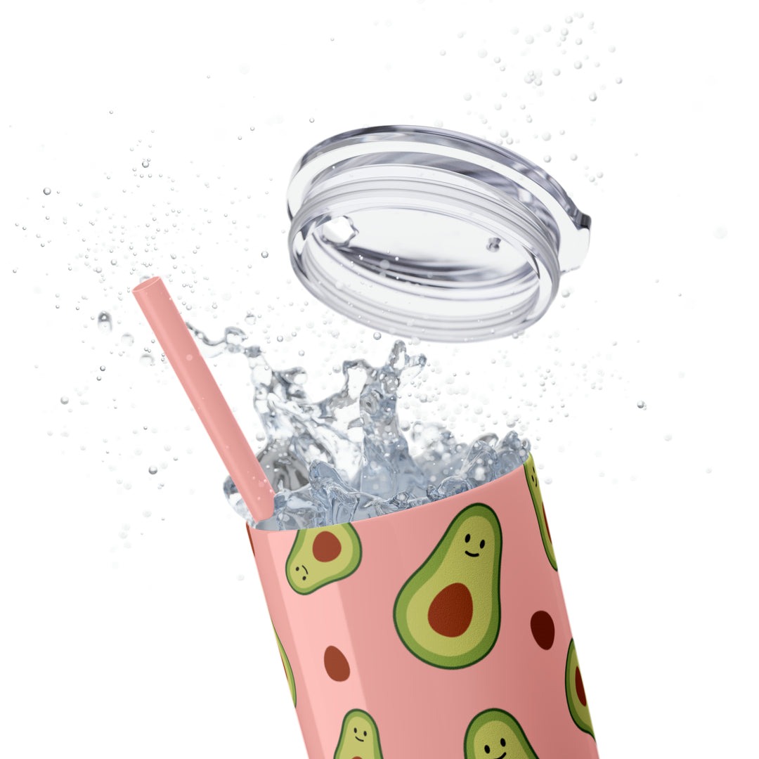 Skinny Tumbler with Straw, 20oz