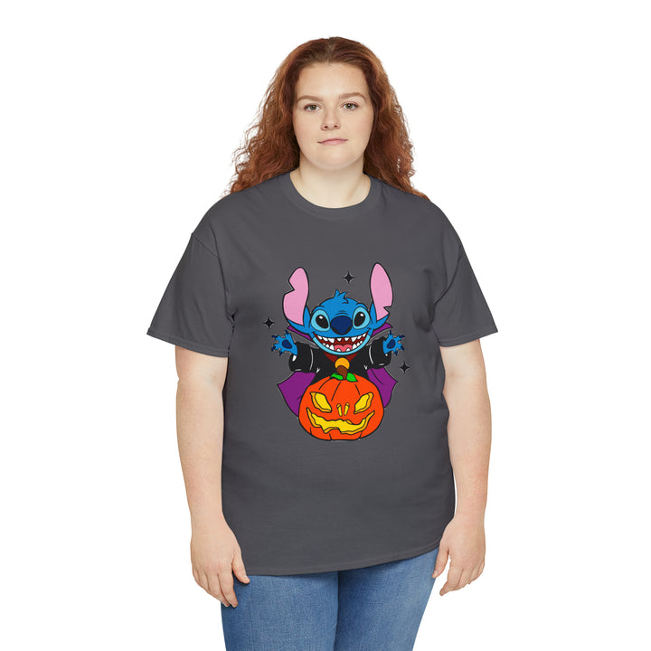 Stitch halloween-Unisex Heavy Cotton Tee
