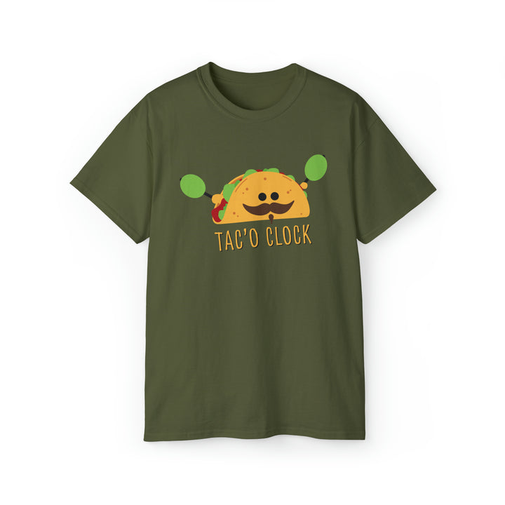 TACO CLOCK=Unisex Ultra Cotton Tee