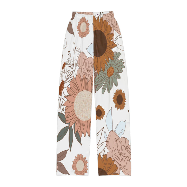 Fall Sunflower Kids Pajama Pants (AOP)