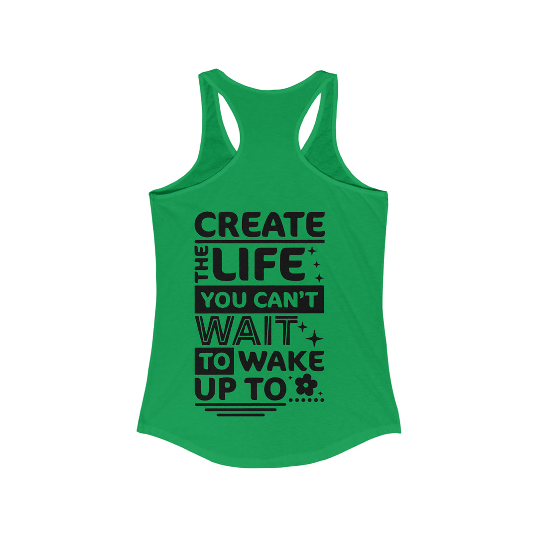 Create something amzing-Women's Ideal Racerback Tank
