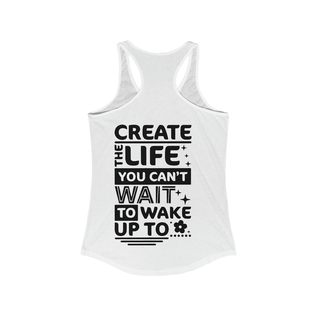 Create something amzing-Women's Ideal Racerback Tank