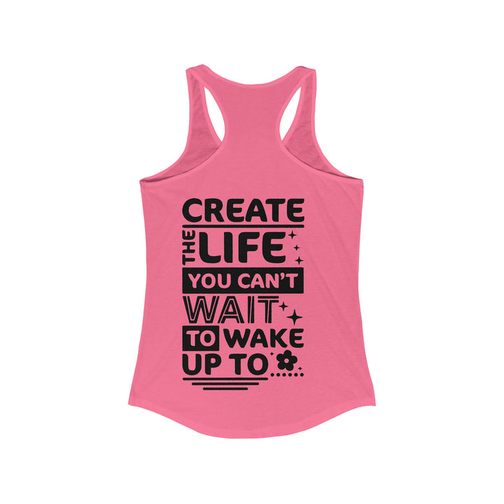 Create something amzing-Women's Ideal Racerback Tank