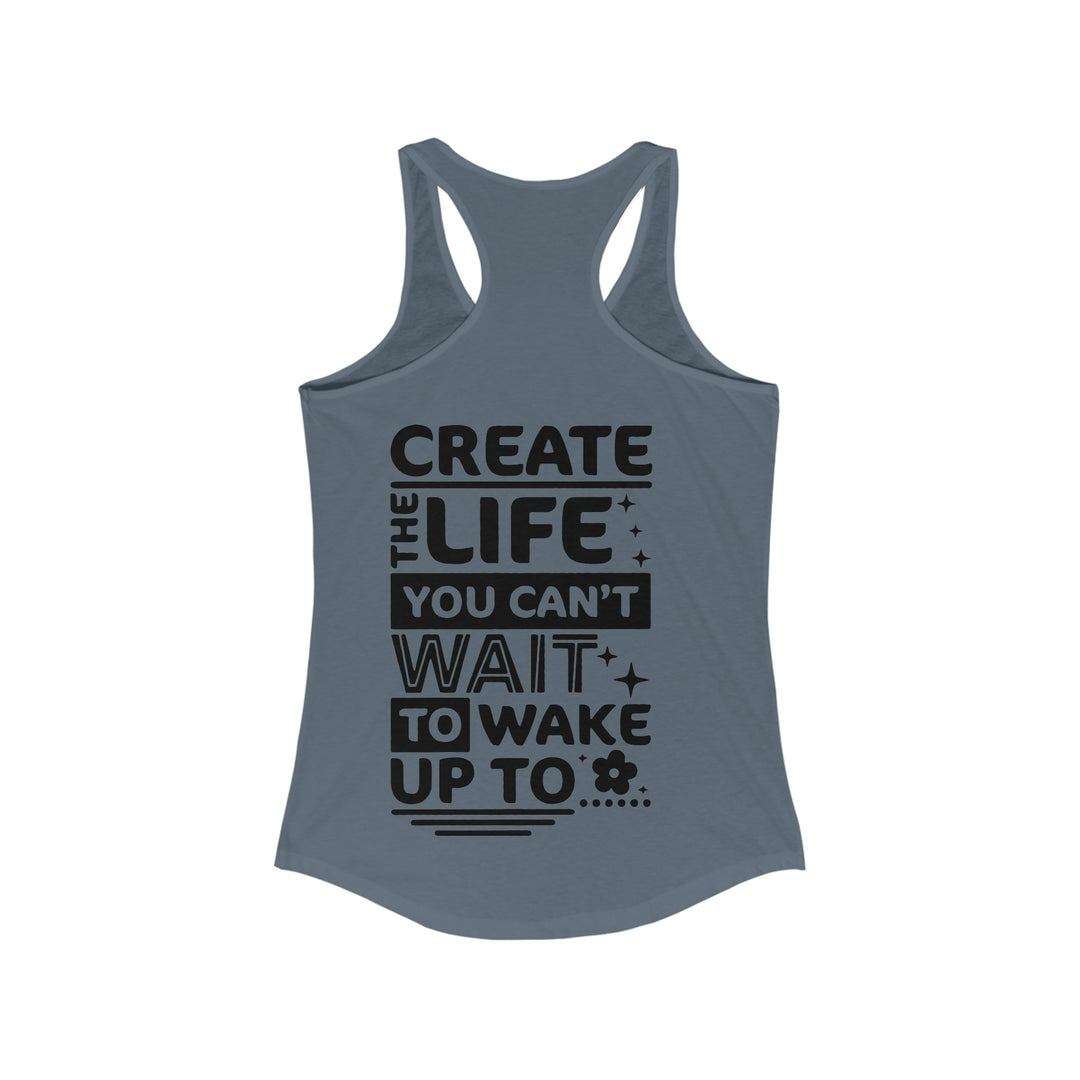 Create something amzing-Women's Ideal Racerback Tank