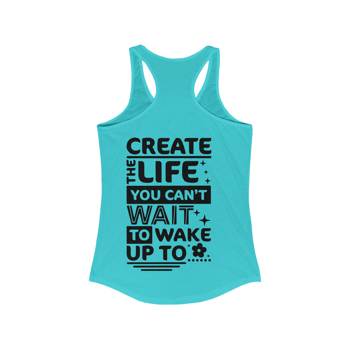 Create something amzing-Women's Ideal Racerback Tank