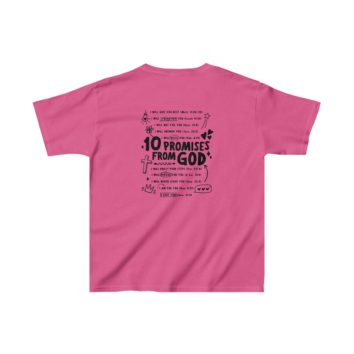 10 Promises from God=Kids Heavy Cotton™ Tee