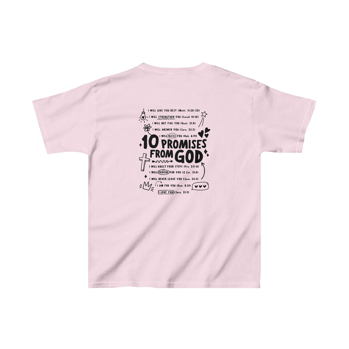 10 Promises from God=Kids Heavy Cotton™ Tee