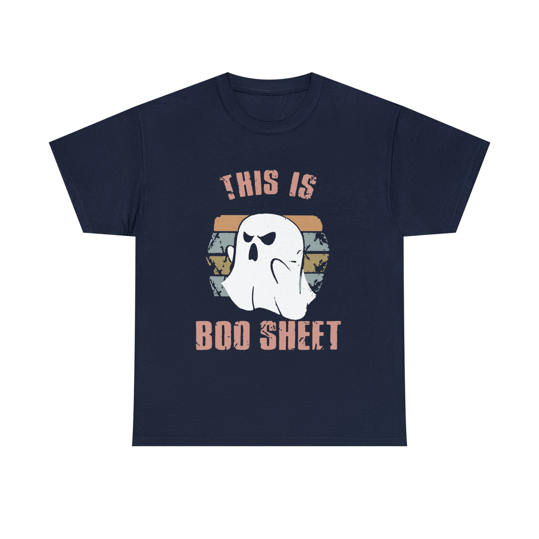 This is Boo Sheet-Unisex Heavy Cotton Tee