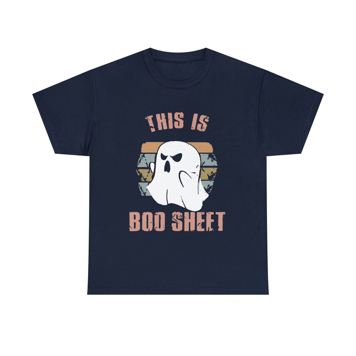 This is Boo Sheet-Unisex Heavy Cotton Tee