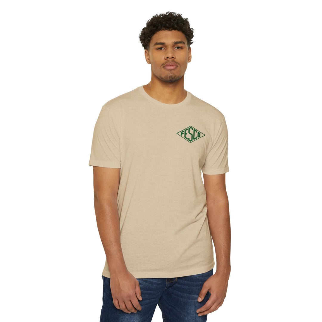 Fesco Unisex CVC Jersey T-shirt