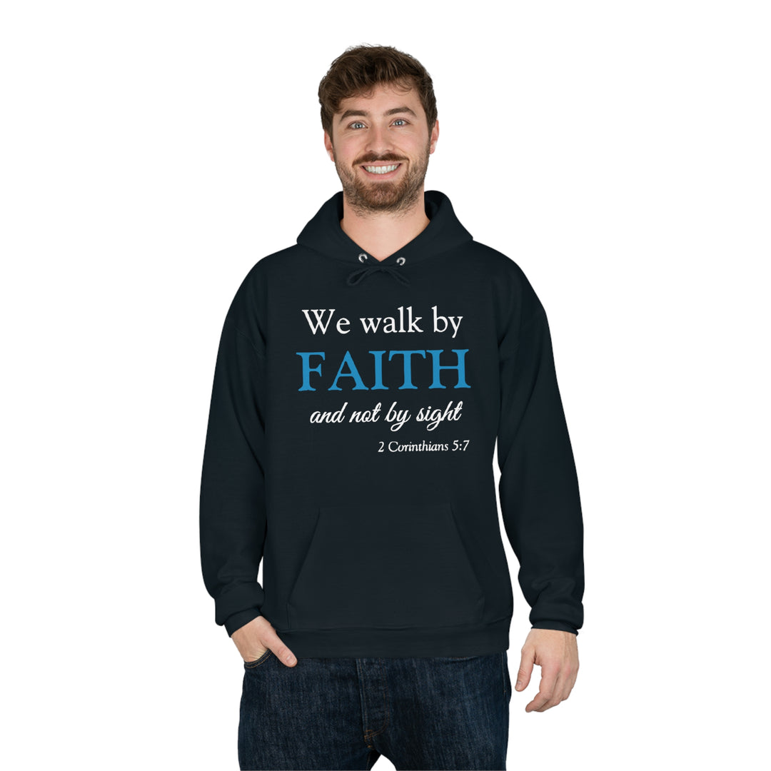 Faith=Unisex EcoSmart® Pullover Hoodie Sweatshirt