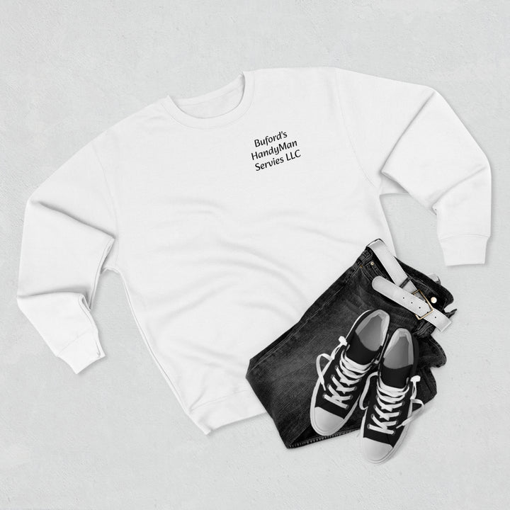 BUFORDS HANDYMAN SERVICES-Unisex Premium Crewneck Sweatshirt