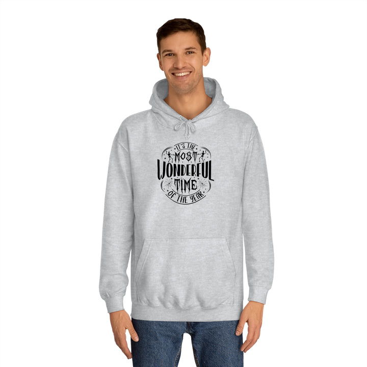 Its the most wonderful time of year-halloween-Unisex College Hoodie