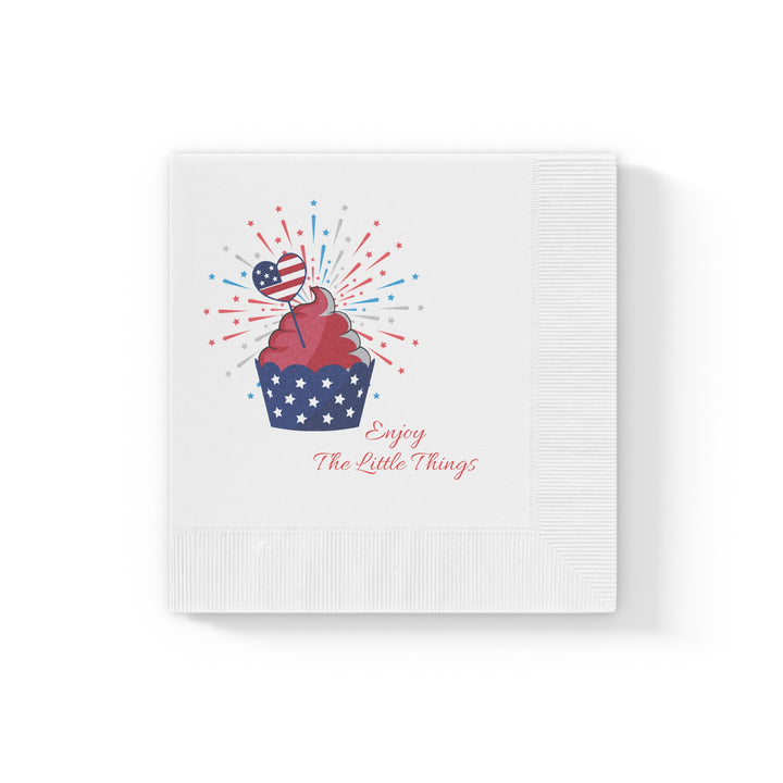 White Coined Napkins