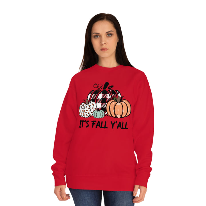 ITS FALL YALL=Unisex Crew Sweatshirt