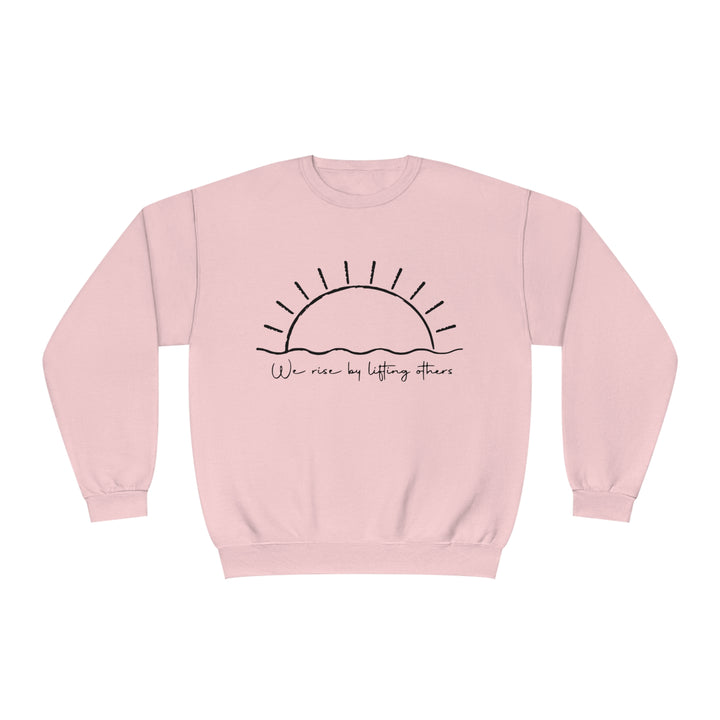 We Rise By Lifting Others=Unisex NuBlend® Crewneck Sweatshirt