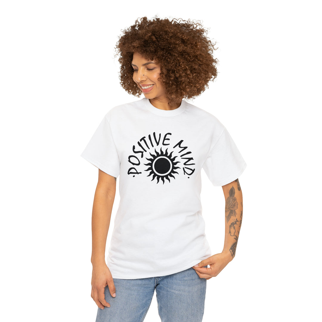 POSITIVE MIND-Unisex Heavy Cotton Tee