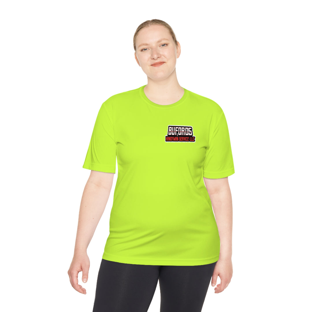BUFORDS HANDYMAN SERVICE-Unisex Moisture Wicking Tee
