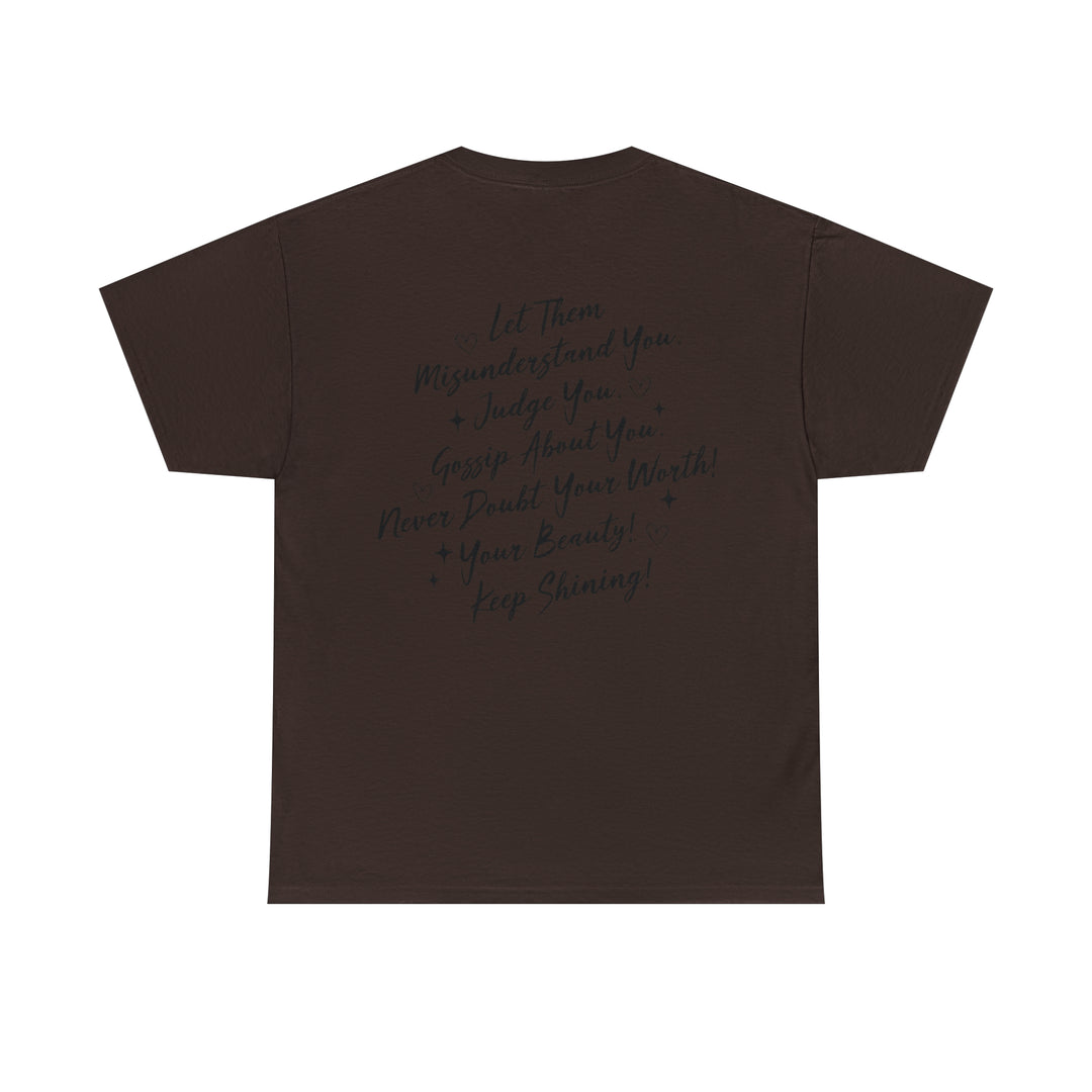 LET THEM-Unisex Heavy Cotton Tee