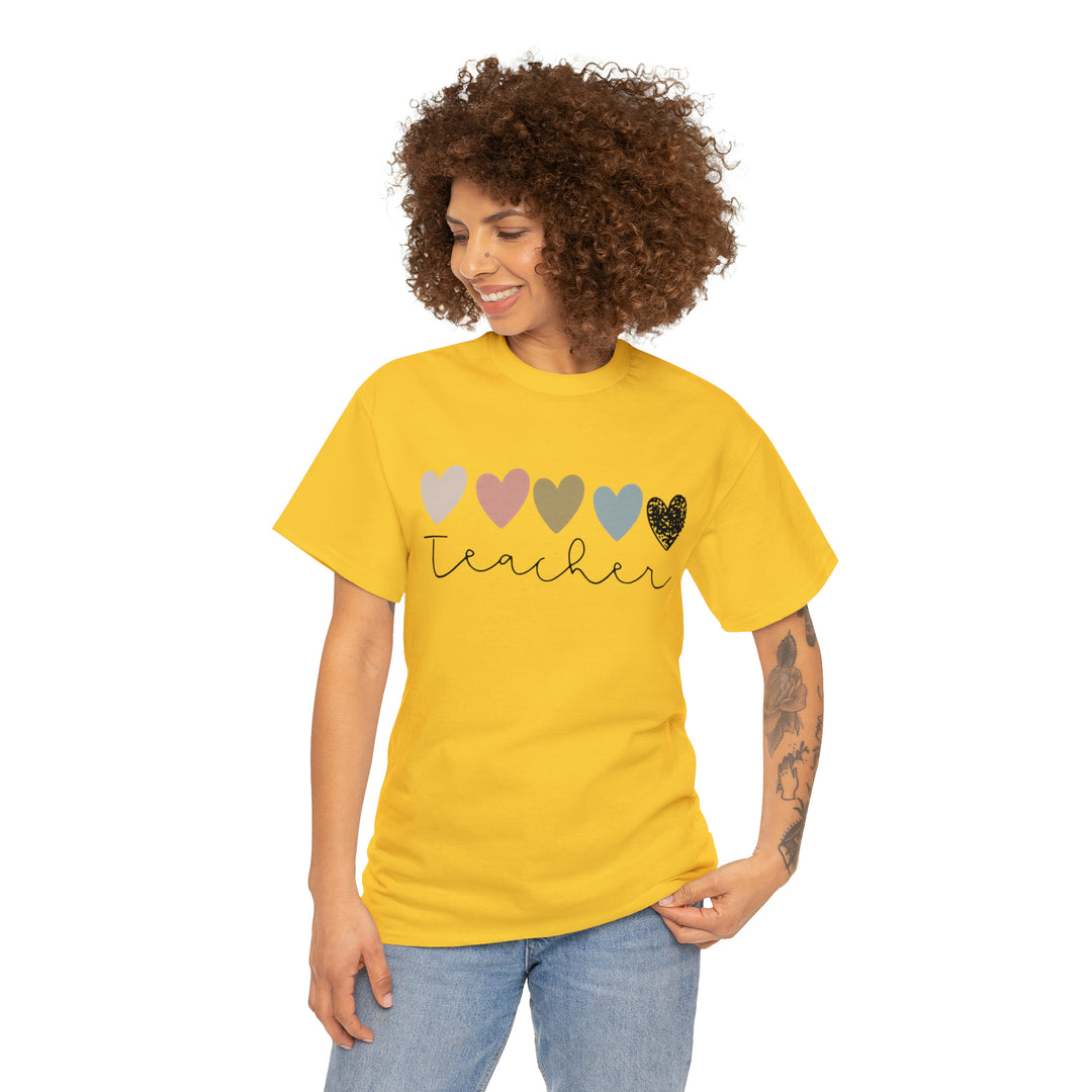 Teacher-Unisex Heavy Cotton Tee