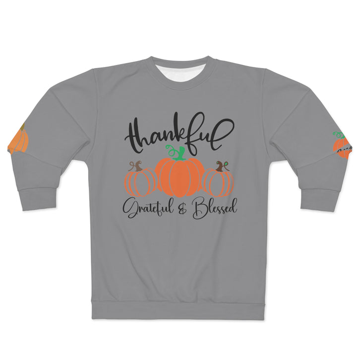 Thankful Grams=Unisex Sweatshirt (AOP)