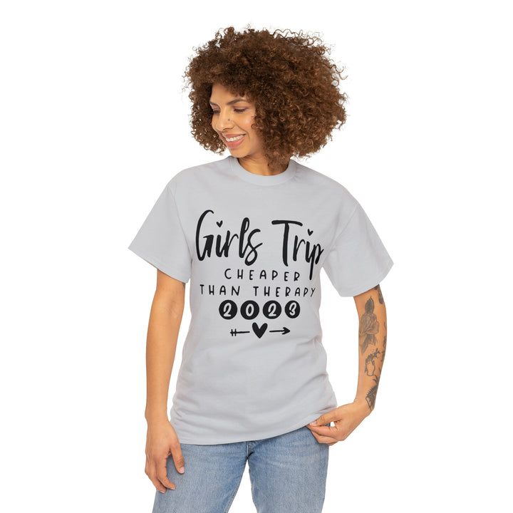 GIRLS TRIP 2023=Unisex Heavy Cotton Tee