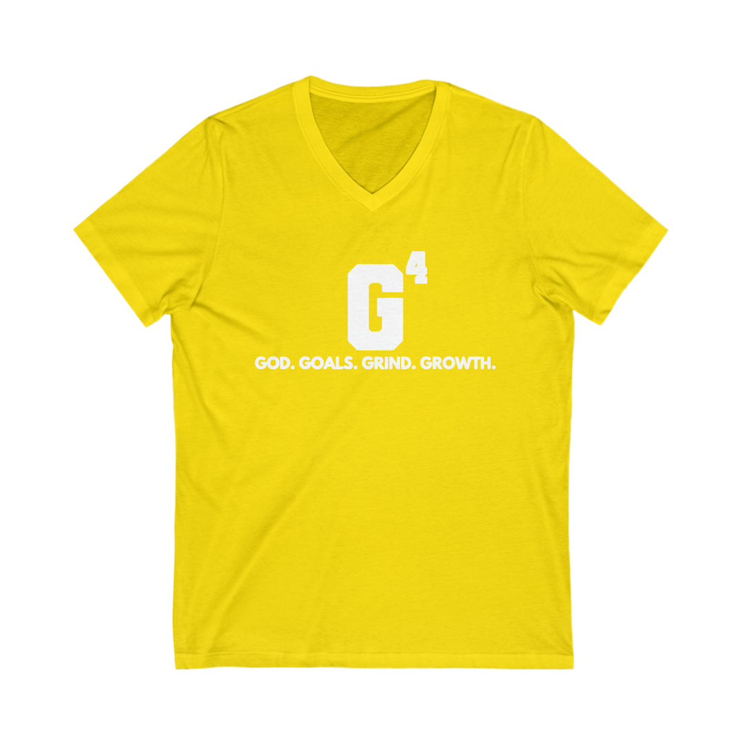 Unisex Jersey Short Sleeve V-Neck Tee