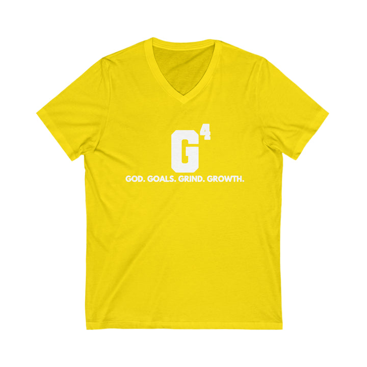 Unisex Jersey Short Sleeve V-Neck Tee