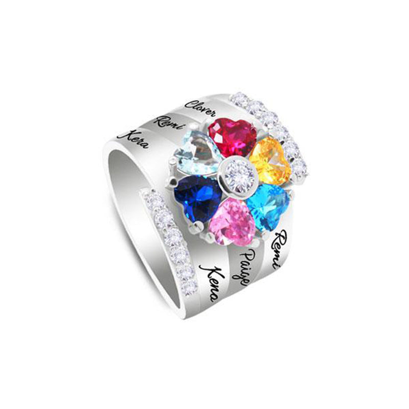 Mother's Day Gift DIY Engraved Ring