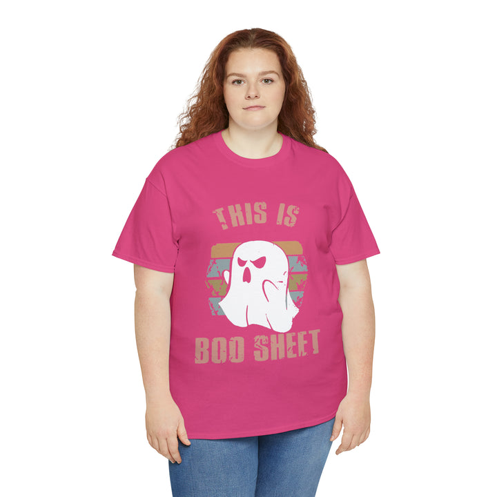 This is Boo Sheet-Unisex Heavy Cotton Tee
