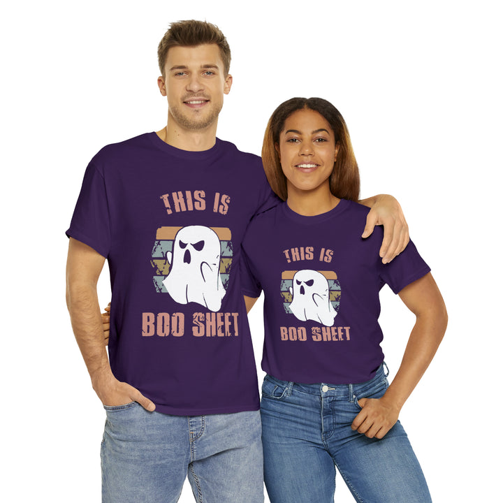 This is Boo Sheet-Unisex Heavy Cotton Tee