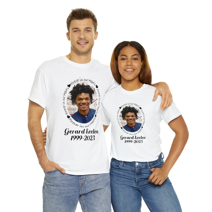 In Memory Of Gerard Keelen-Unisex Heavy Cotton Tee