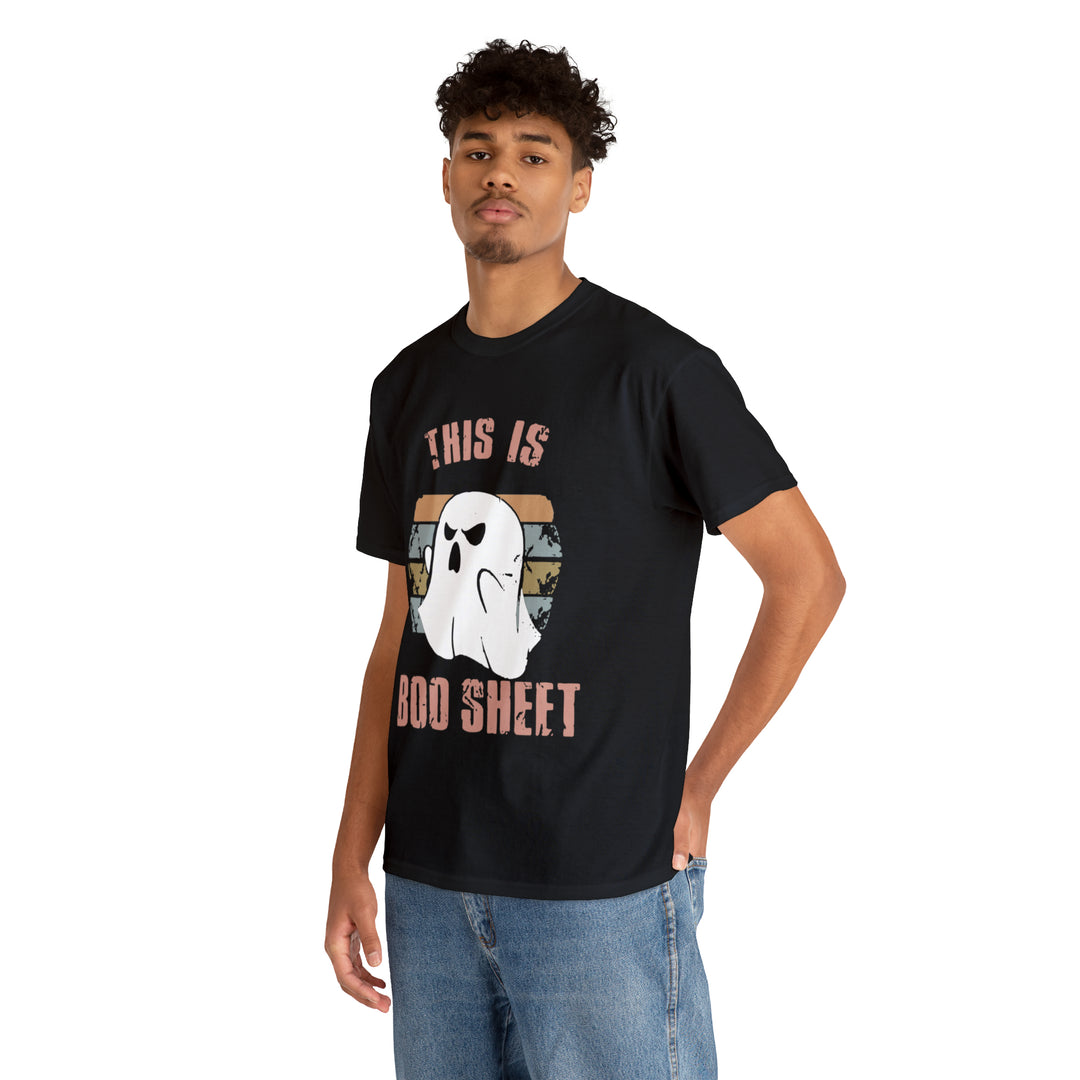 This is Boo Sheet-Unisex Heavy Cotton Tee