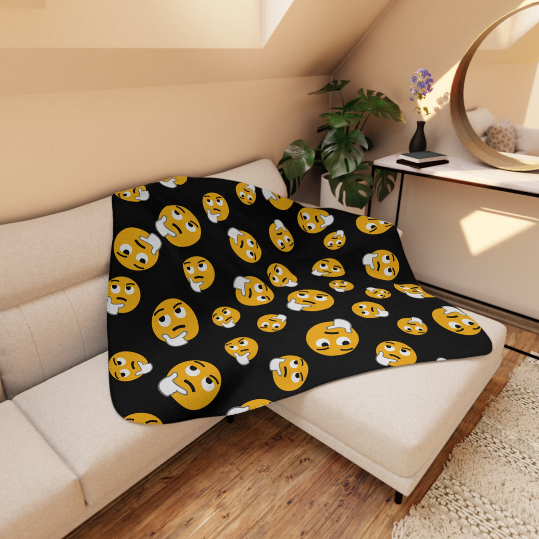 EMOJI=Tan Sherpa Blanket