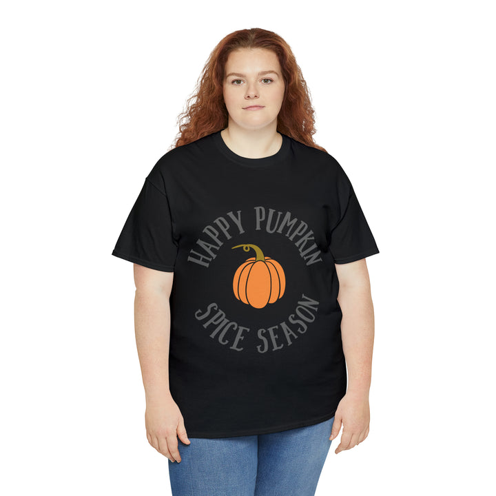 Happy Pumpkin=Unisex Heavy Cotton Tee