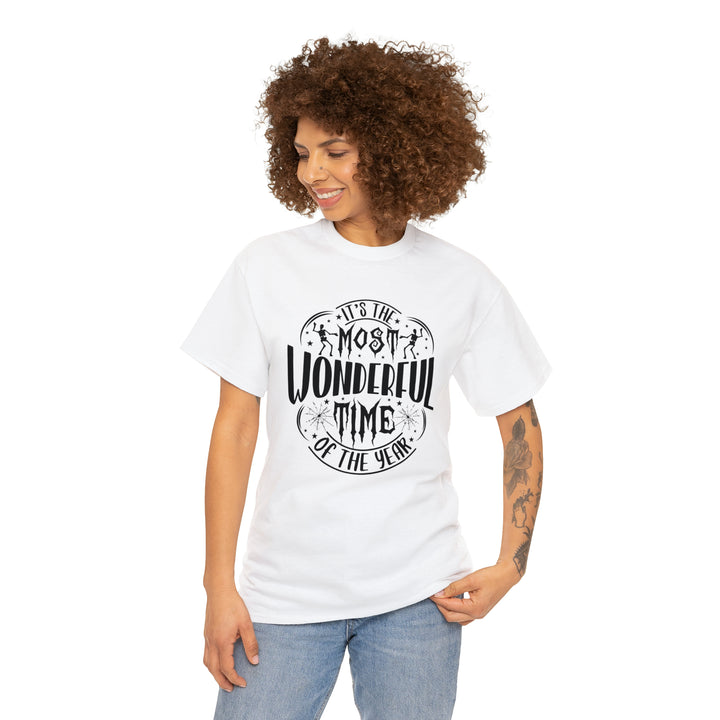 Most wonderful time of year-Unisex Heavy Cotton Tee