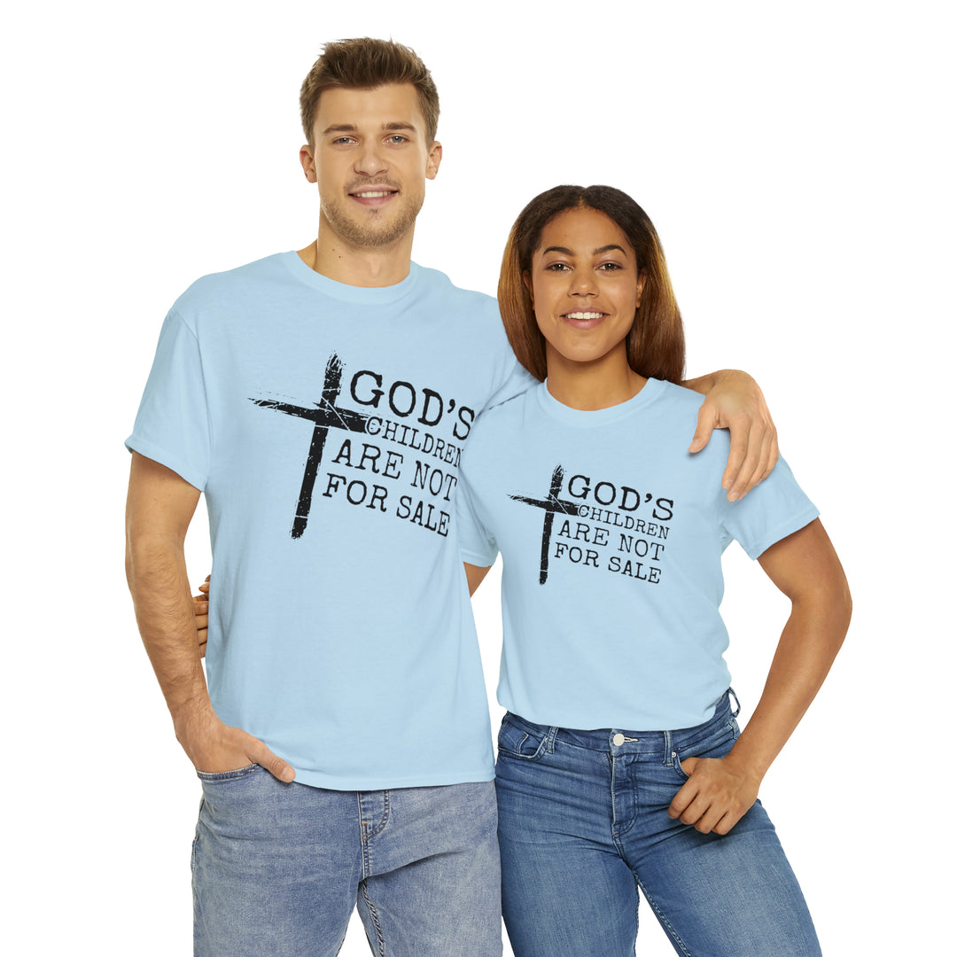 Gods children are not for sale-Unisex Heavy Cotton Tee