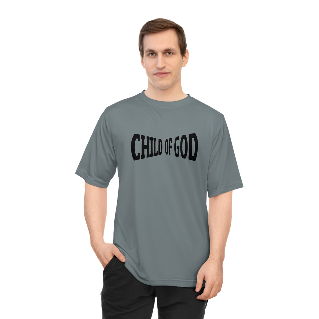 Child Of God/Salvation=Unisex Zone Performance T-shirt